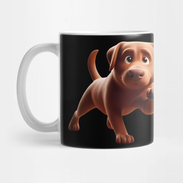 Chesapeake Bay Retriever Dog by BlackCricketdesign